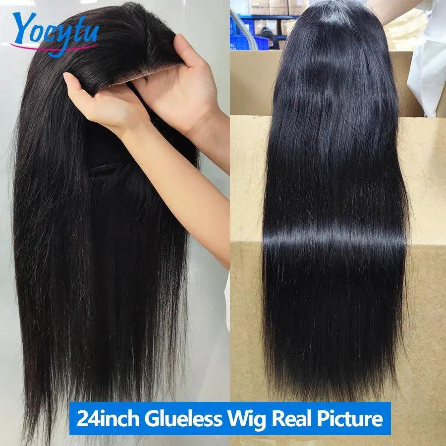 Luxe Human Hair Lace Front Wig For Effortless Style