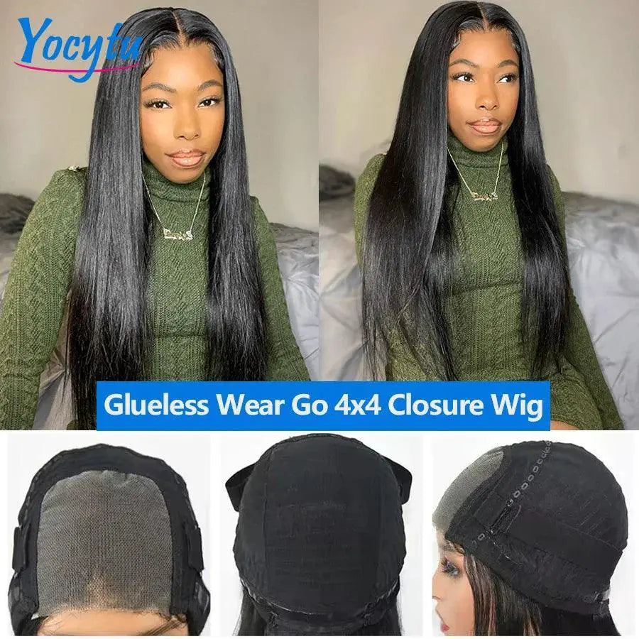 Luxe Human Hair Lace Front Wig For Effortless Style