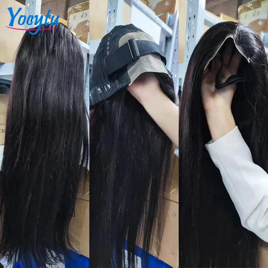 Luxe Human Hair Lace Front Wig For Effortless Style