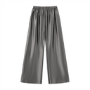 Flowing Satin Wide Leg Pants for Women