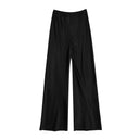 Flowing Satin Wide Leg Pants for Women