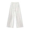 Flowing Satin Wide Leg Pants for Women