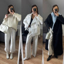 Flowing Satin Wide Leg Pants for Women