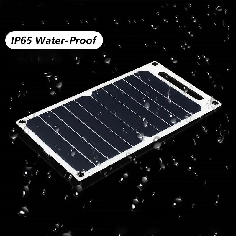 Luxuglow 30W Solar Panel With USB Waterproof Charging For Hiking And Camping - Kit