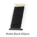 Luxurious 2D Split Tips Matte Eyelashes with Reusable Adhesive