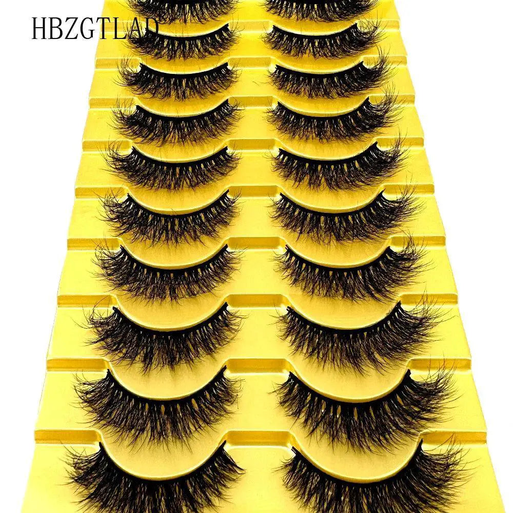 Luxurious 3D Mink False Eyelashes Variety Pack 10 Pairs