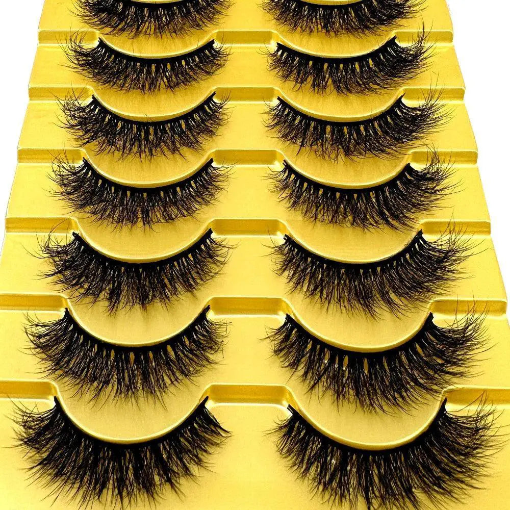 Luxurious 3D Mink False Eyelashes Variety Pack 10 Pairs