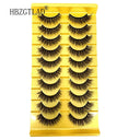 Luxurious 38 Style 3D Mink False Eyelashes Variety Pack Set
