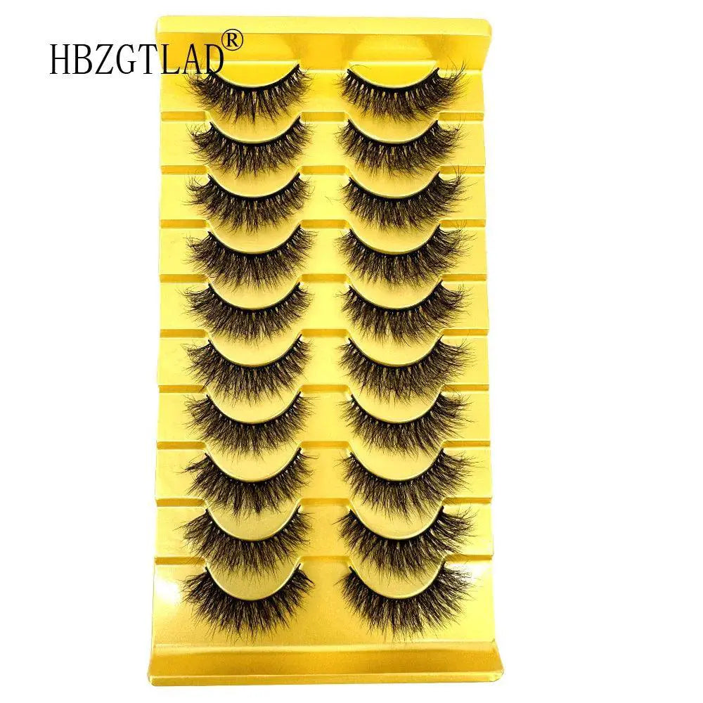 Luxurious 3D Mink False Eyelashes Variety Pack 10 Pairs
