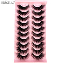Luxurious 38 Style 3D Mink False Eyelashes Variety Pack Set