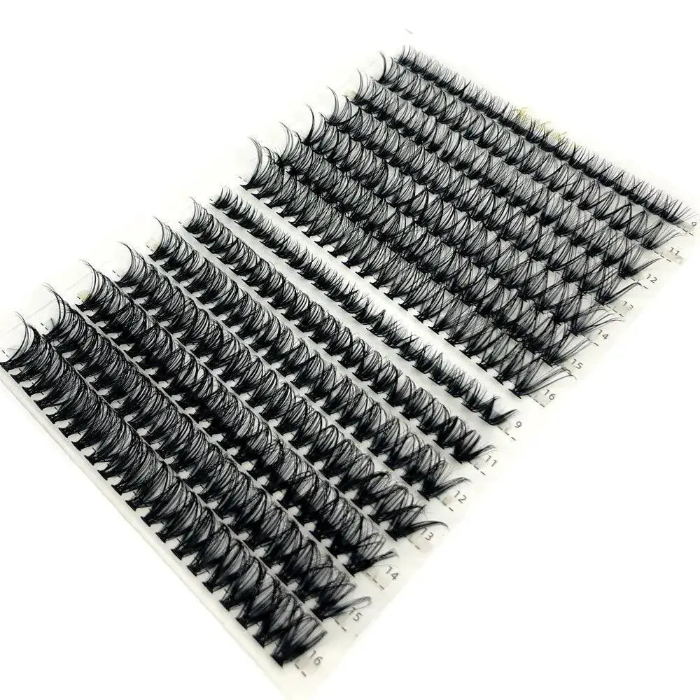 Luxurious 3D Mink Cluster Lashes for Natural Volume Style
