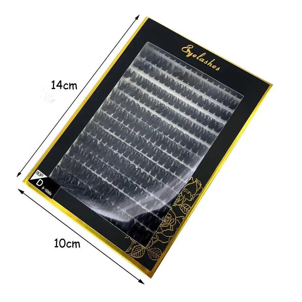 Luxurious 3D Mink Cluster Lashes for Natural Volume Style