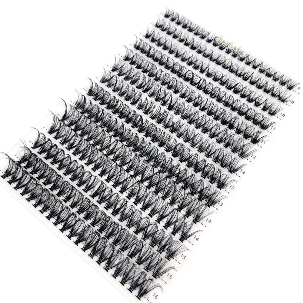 Luxurious 3D Mink Cluster Lashes for Natural Volume Style