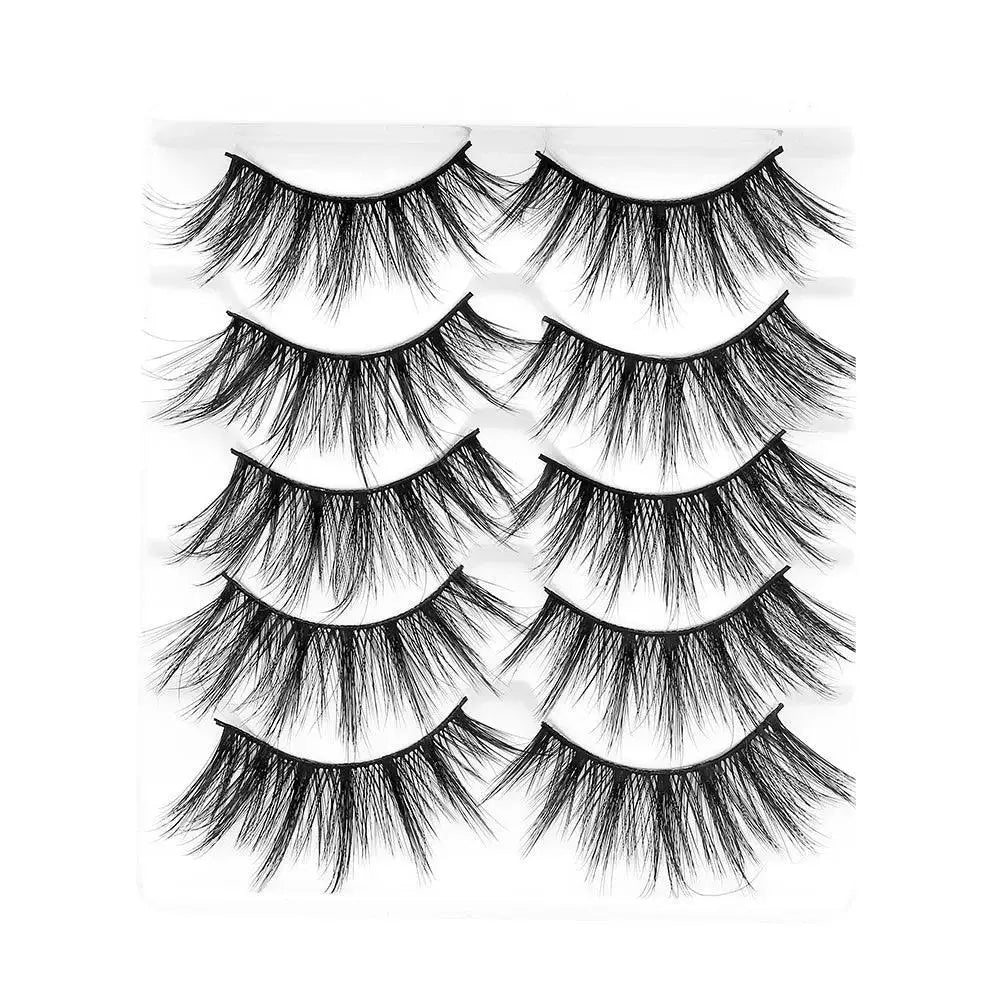 Luxurious 3D Mink Eyelashes for Volume and Length Bundle