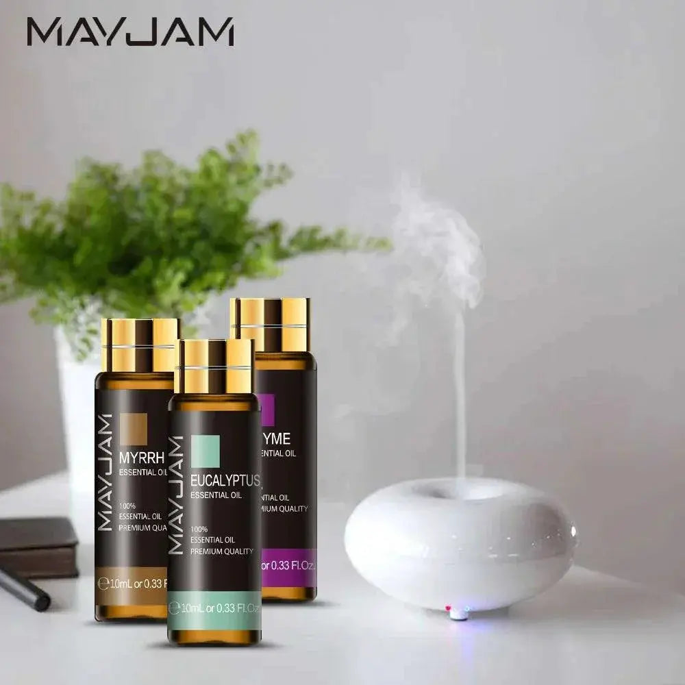 Luxurious Aromatherapy Oil Set Lavender Rose Eucalyptus
