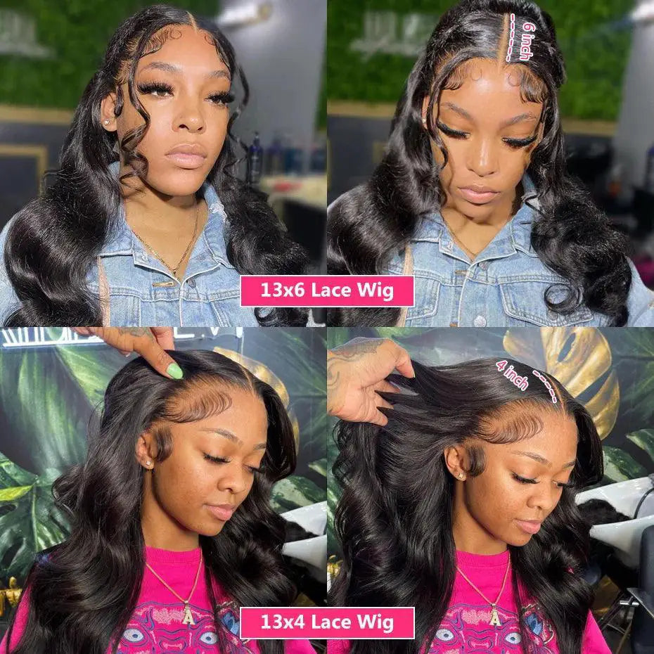 Luxurious Body Wave 360 Lace Frontal Wig Brazilian For Women