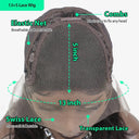 Luxurious Body Wave HD Lace Human Hair Wig Versatile Style