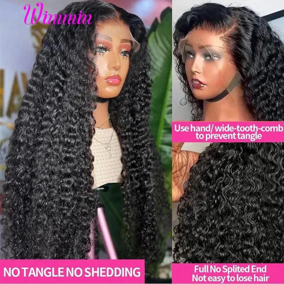 Remy Brazilian Deep Wave Lace Front Wig Premium Hair