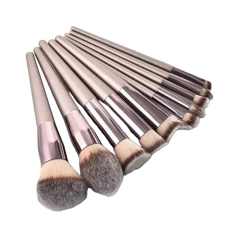Flawless Makeup Brush Set for Foundation — 4pcs with black bag