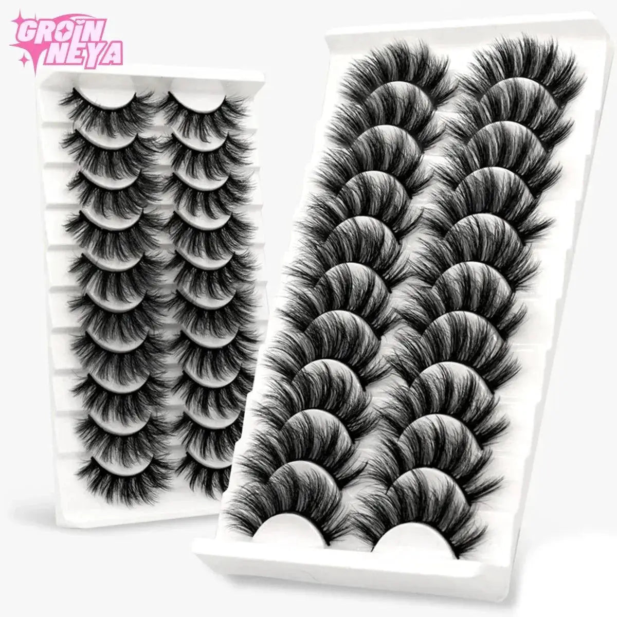 Luxurious Handmade Faux Mink 3D Lashes Variety Pack Soft