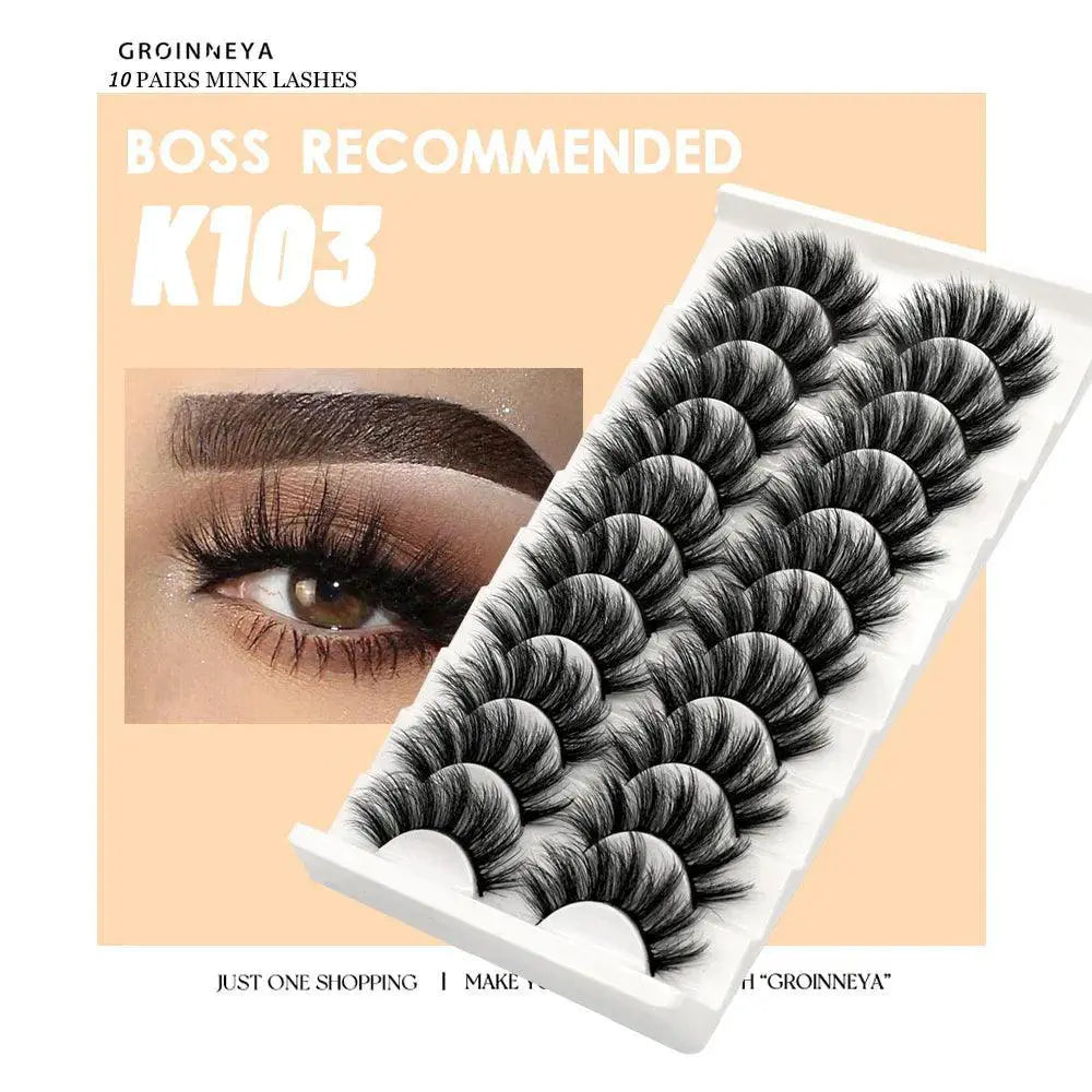 Luxurious Handmade Faux Mink 3D Lashes Variety Pack Soft