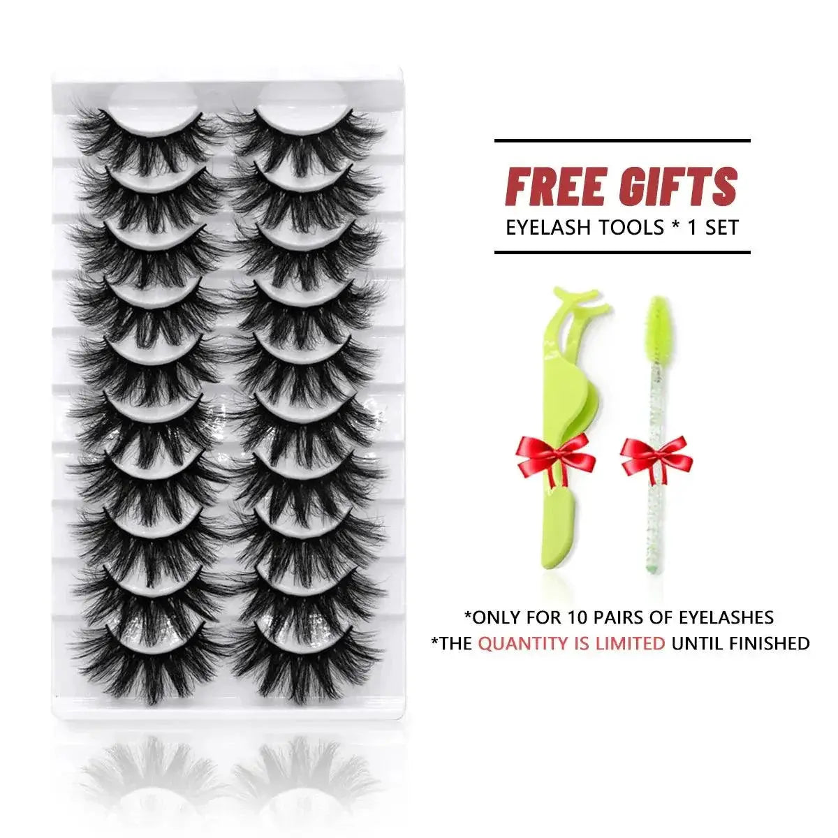 Luxurious Handmade Faux Mink 3D Lashes Variety Pack Soft