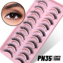 Luxurious Handmade Faux Mink 3D Lashes Variety Pack Soft Reusable Versatile