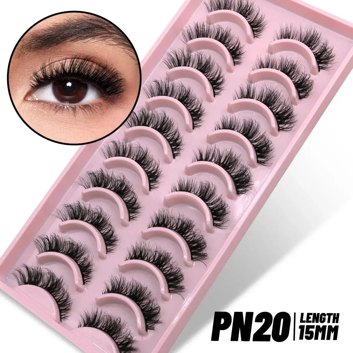 Luxurious Handmade Faux Mink Lashes Variety Pack Soft — product view 11