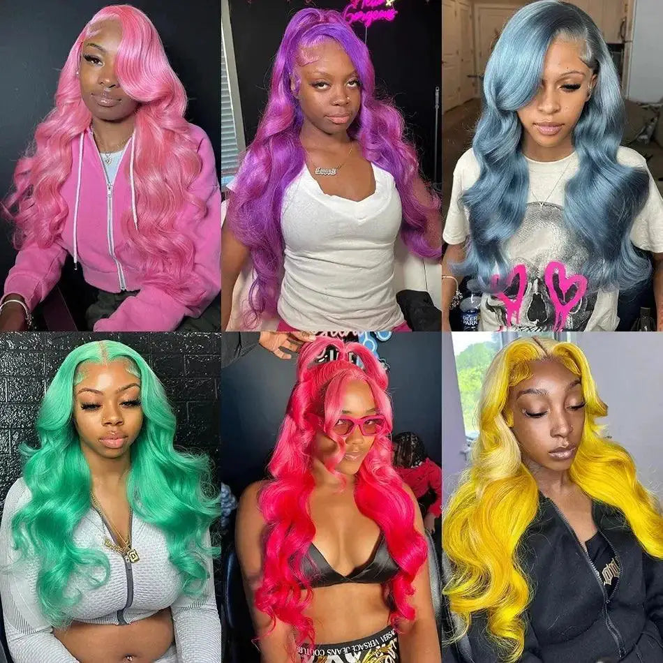 Luxurious Honey Blonde Body Wave Lace Front Wig Women