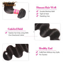 Luxurious Indian Body Wave Human Hair Extensions Bundles