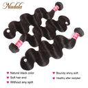 Luxurious Indian Body Wave Human Hair Extensions Bundles