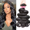 Luxurious Indian Body Wave Human Hair Extensions Bundles