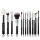Luxurious Jessup Makeup Brushes Premium Natural-Synthetic Set