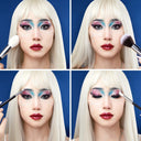 Luxurious Jessup Makeup Brushes Premium Natural-Synthetic Set