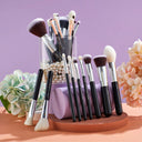 Luxurious Jessup Makeup Brushes Premium Natural-Synthetic Set