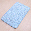 Luxurious Memory Foam Cobblestone Bath Mat for Comfort