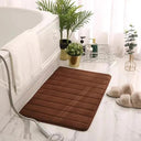 Luxurious Memory Foam Cobblestone Bath Mat for Comfort