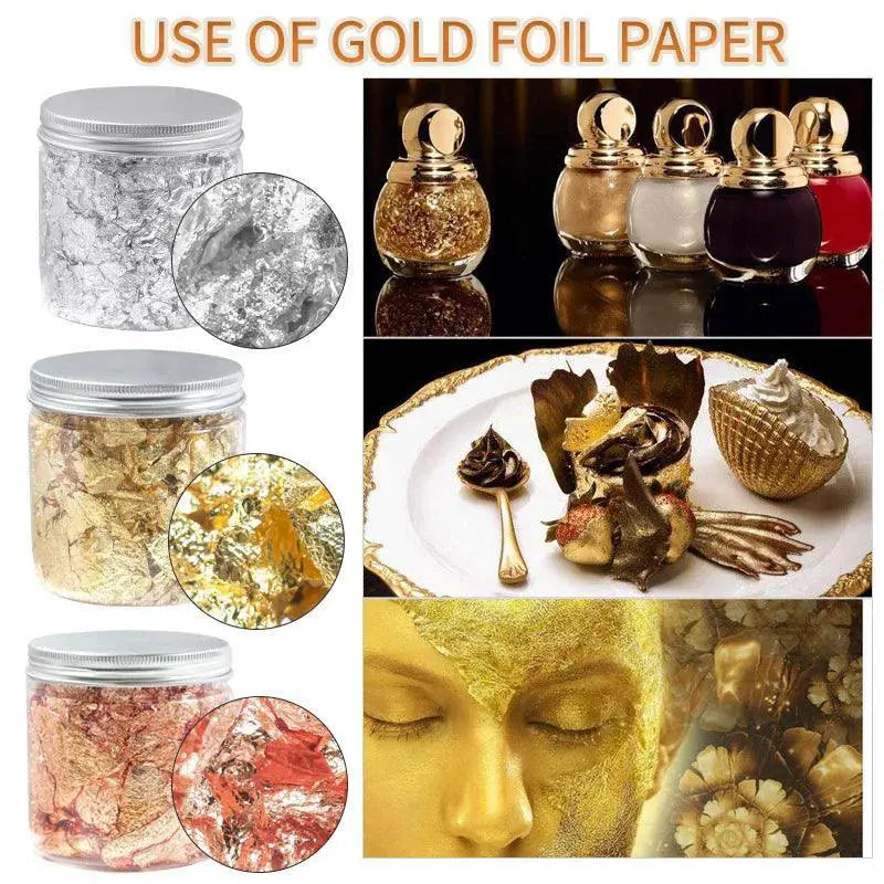 Luxurious Metallic Foil Sequins And Glitter Craft Kit