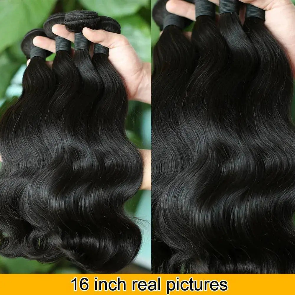Luxurious Peruvian Body Wave Hair Bundles Remy Human Hair