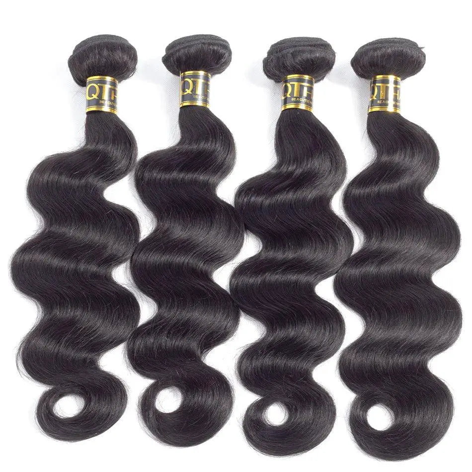 Luxurious Peruvian Body Wave Hair Bundles Remy Human Hair