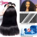 Luxurious Peruvian Human Hair Straight Bundles Extensions