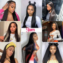 Luxurious Peruvian Human Hair Straight Bundles Extensions