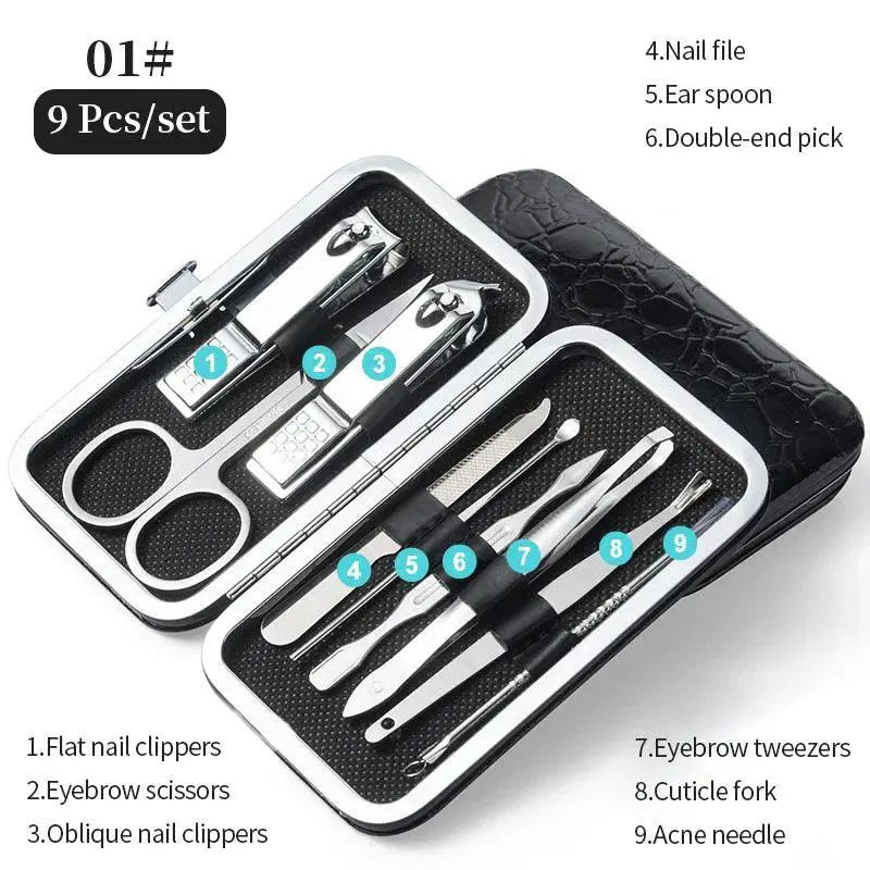 Luxurious Portable Manicure Kit For Salon Quality On The Go — product view 8