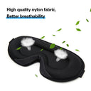 Luxurious Silk Eye Mask with Adjustable Memory Foam Comfort