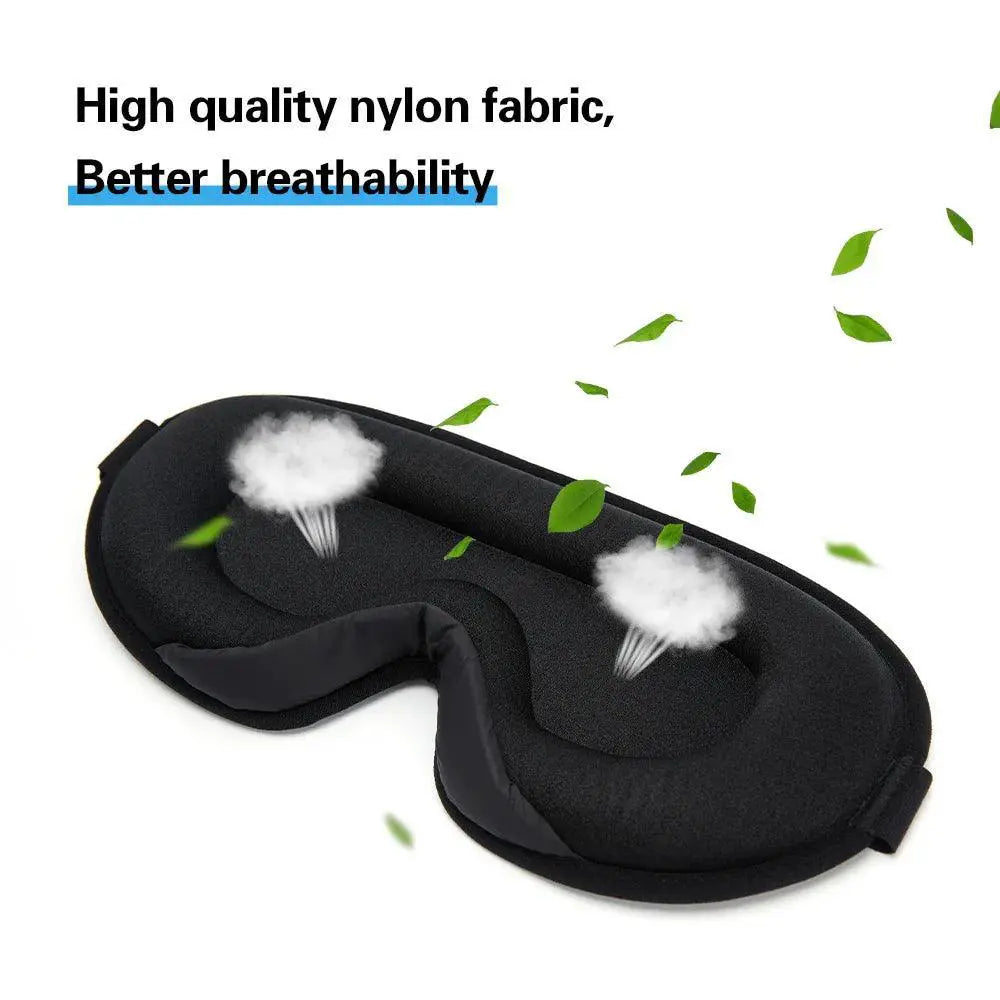 Luxurious Silk Eye Mask With Adjustable Memory Foam Comfort