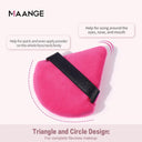 Luxurious Velour Powder Puff Set for Flawless Makeup