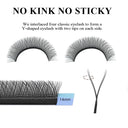Luxurious YY Shape Mink Eyelash Extensions for Beauty