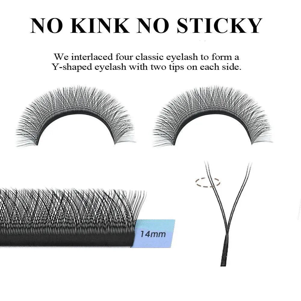 Nagaraku Luxurious YY Shape Mink Eyelash Extensions