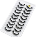 Luxury 3D Mink Eyelashes for Glamorous Eye Makeup