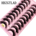 Luxury 3D Mink Eyelashes for Glamorous Eye Makeup
